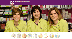 Desktop Screenshot of farmaciaymuchomas.com